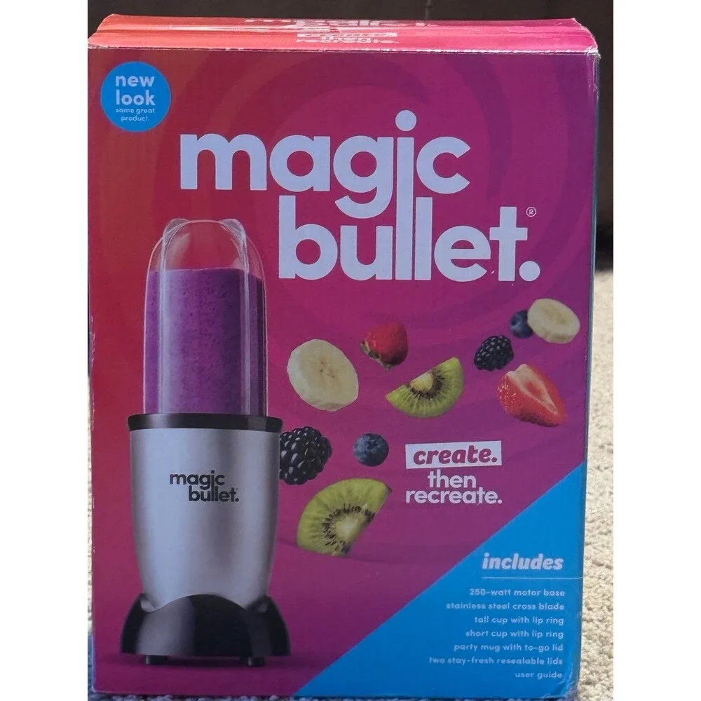 Magic Bullet Brand Blender, Mix/Chop/Pulse/Whip, Kitchenware/Small Appliances